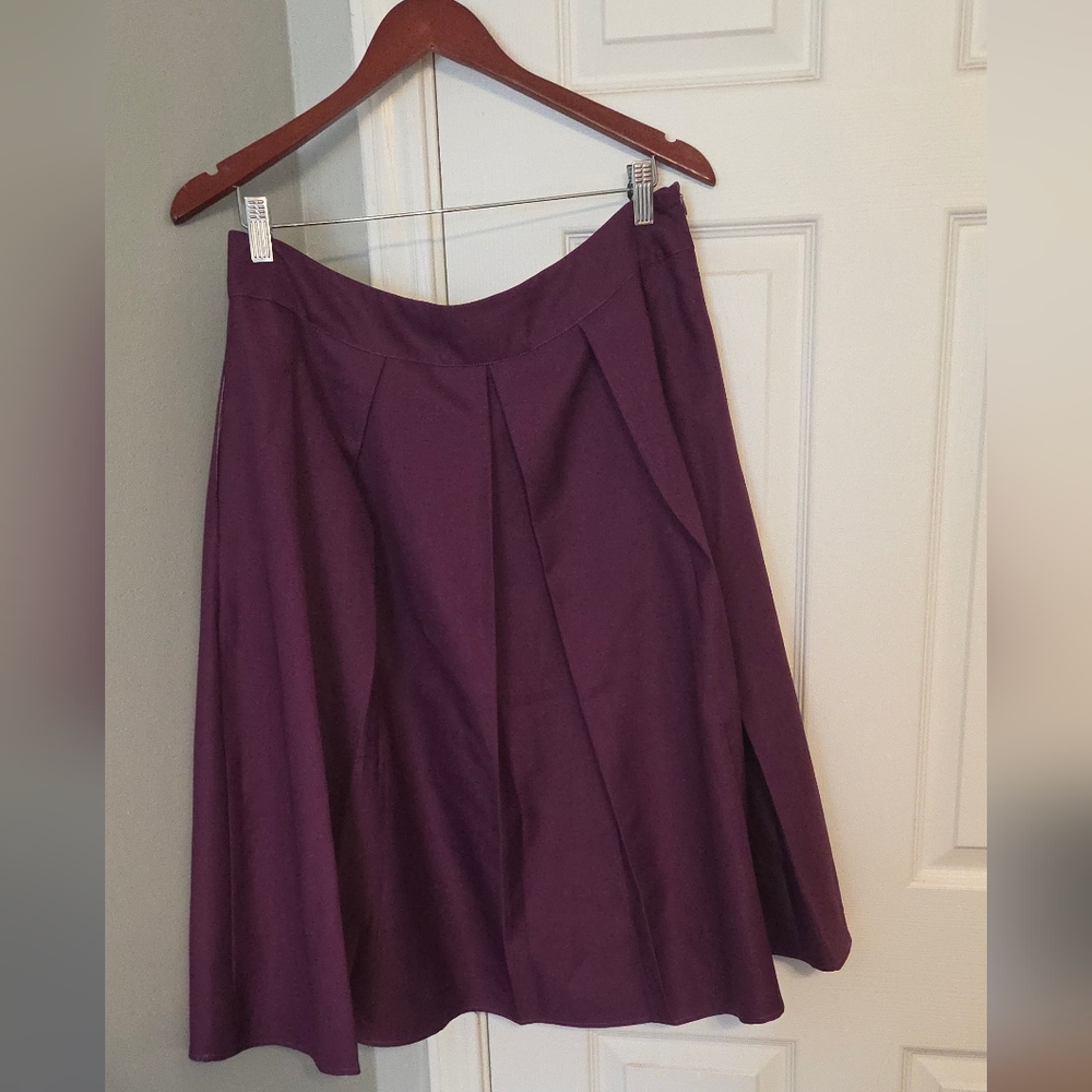 Elegant Purple Women's Skirt